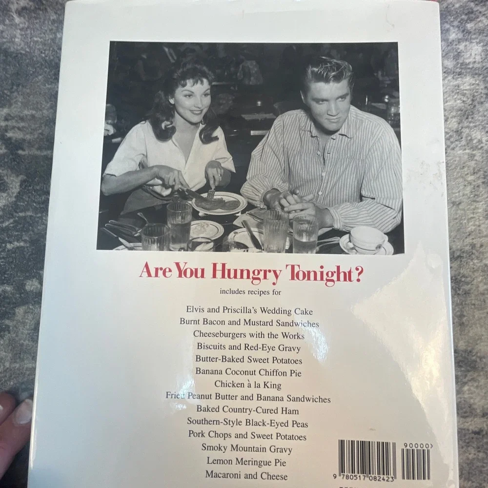 Are You Hungry Tonight? Elvis' Favorite Recipes Presley Cookbook Hardcover